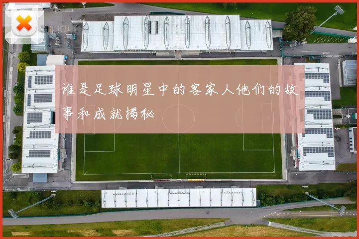 谁是足球明星中的客家人他们的故事和成就揭秘