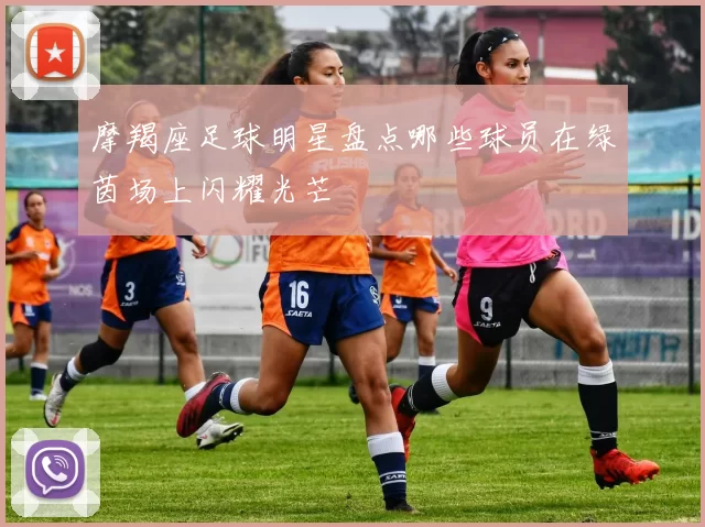 摩羯座足球明星盘点哪些球员在绿茵场上闪耀光芒