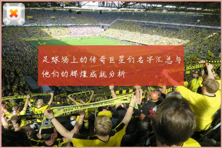 足球场上的传奇巨星们名字汇总与他们的辉煌成就分析